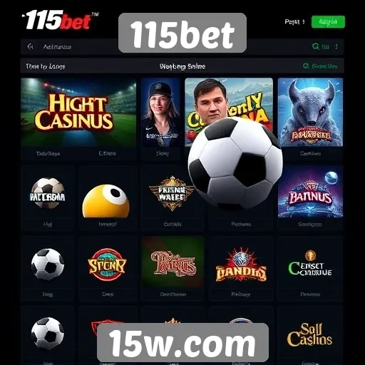 Análise das opções de jogos disponíveis no 115bet